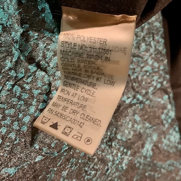 💕Peter Nygard Snakeskin Pattern Cocktail Dress - Picture 5 of 6